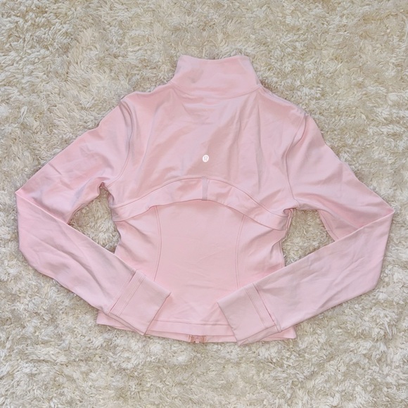 Strawberry Milkshake Define Cropped Jacket Lululemon 🍓💞🥛 - Picture 1 of 12